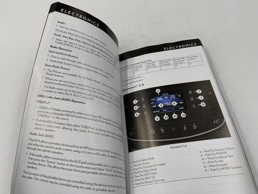 2015 Chrysler 200 Owners Manual OEM C02B17086