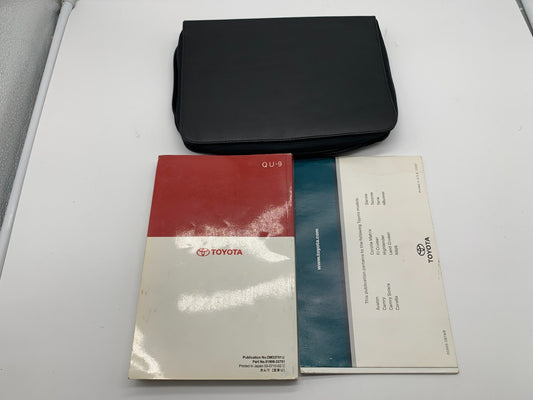 2008 Toyota Camry Owners Manual Set with Case OEM B03B24013