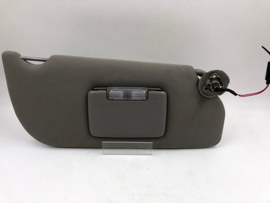 2005-2009 Pontiac Montana Passenger Sun Visor Gray Illuminated OEM D01B23066