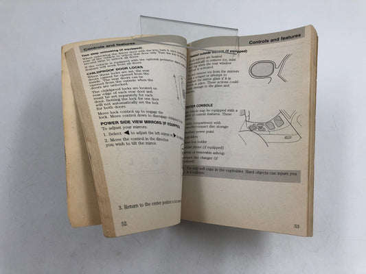 1997 Ford Explorer Owners Manual OEM D01B09007