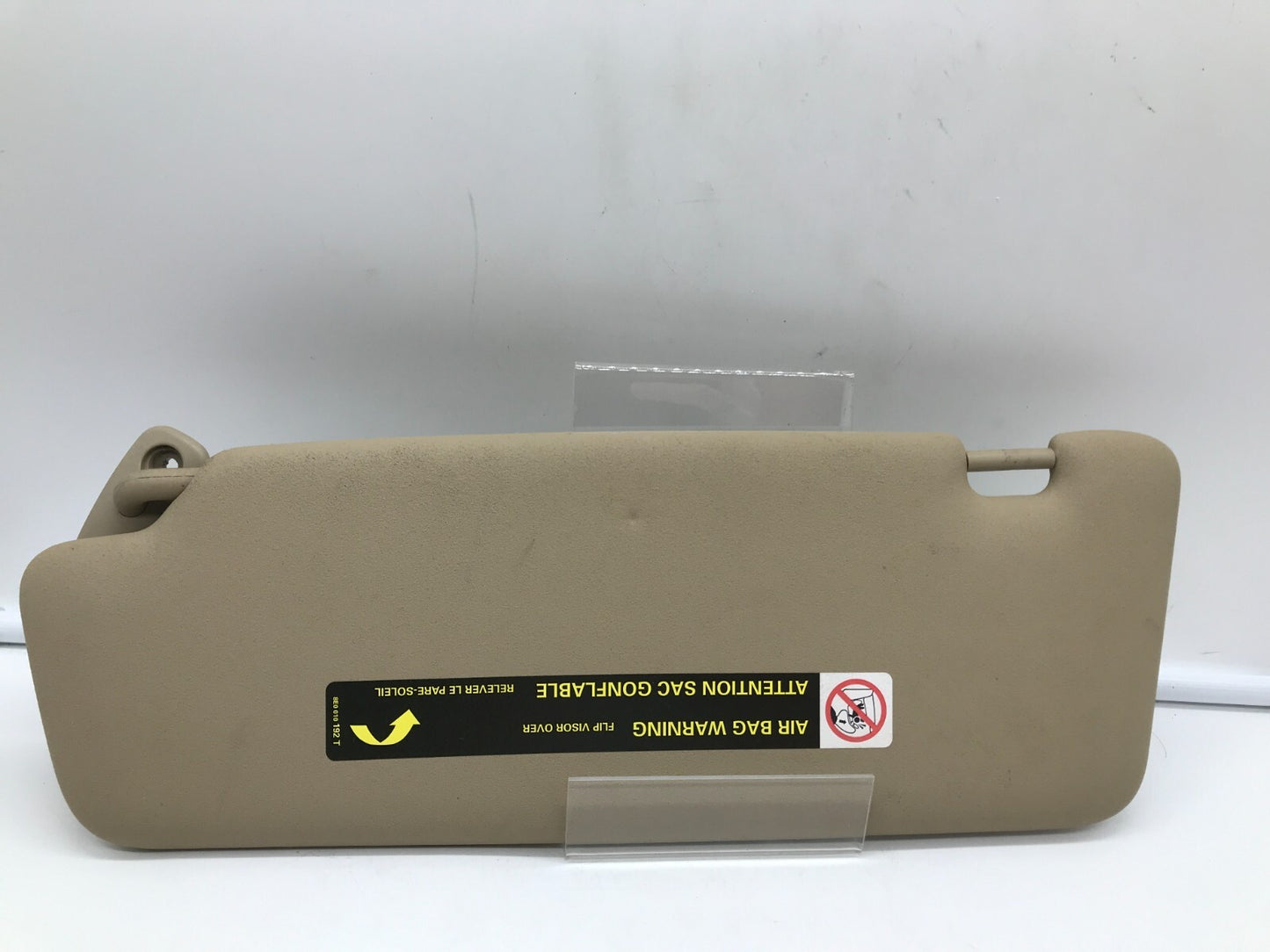 2002-2008 Audi A4 Sedan Passenger Sun Visor Beige Illuminated OEM C03B48007