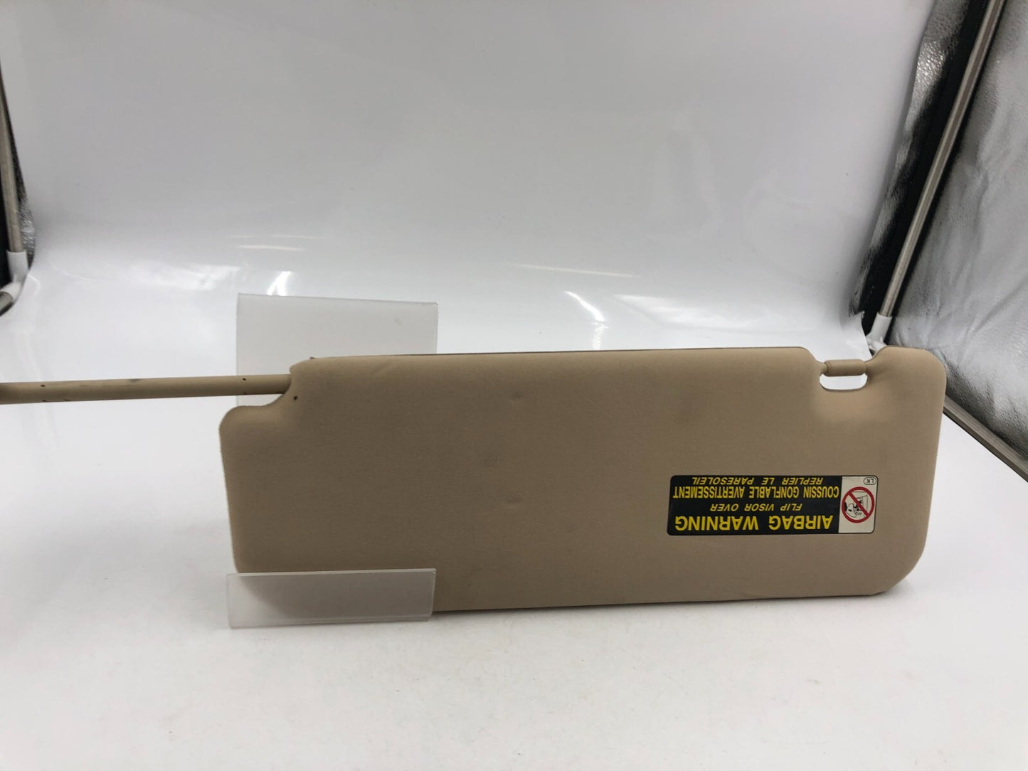 2007-2009 Lexus ES350 Passenger Sun Visor Tan OEM A01B30023
