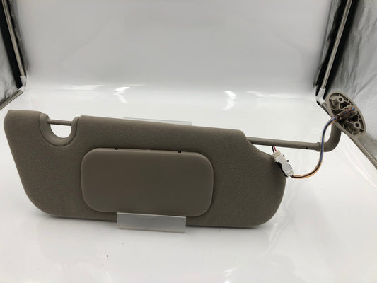 2002-2003 Jeep Liberty Passenger Sun Visor Gray Illumination OEM D04B63003