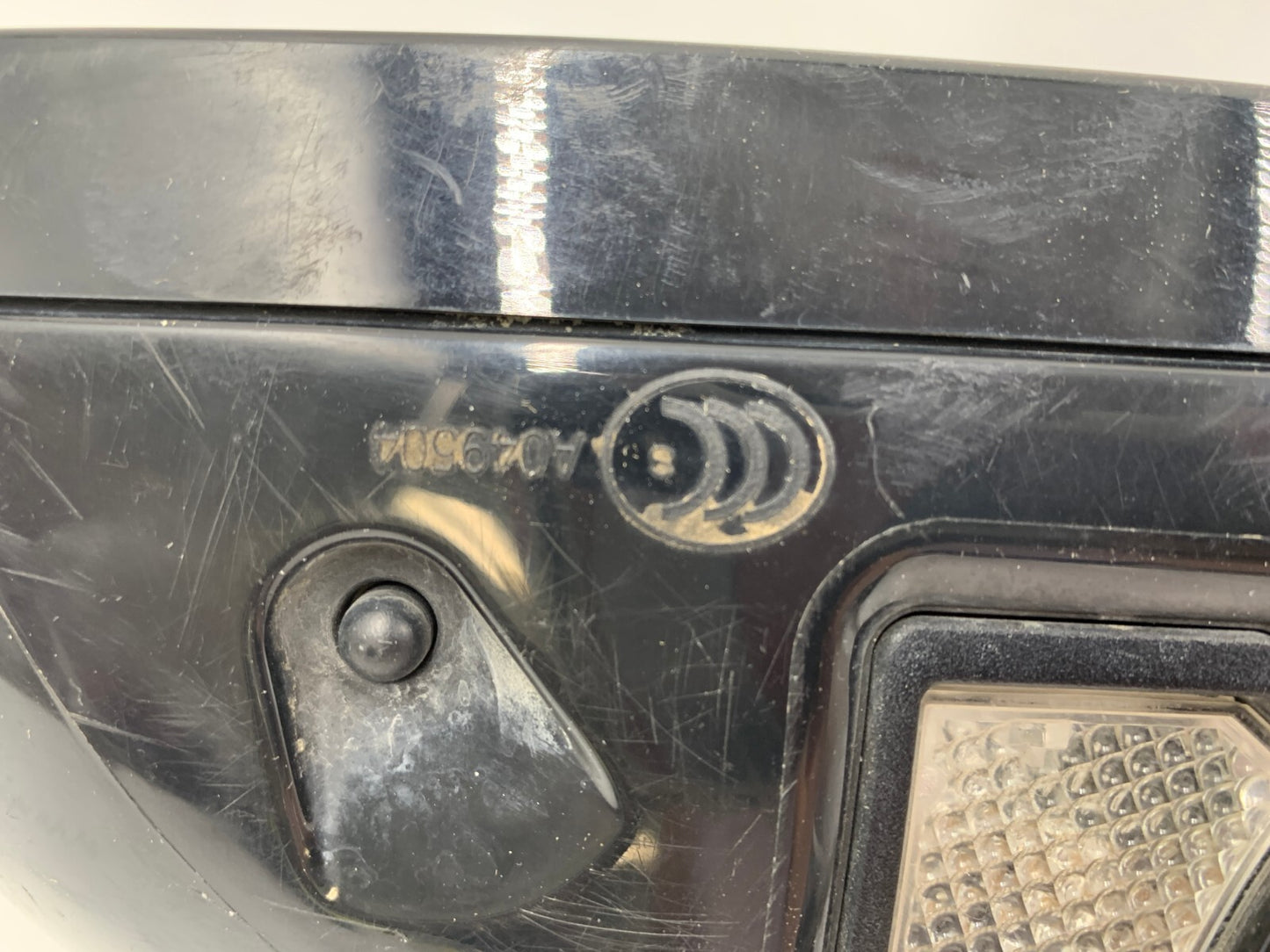 2010-2015 Jaguar XF Driver Side View Power Door Mirror Black BSA OEM A02B46041