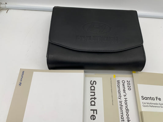 2020 Hyundai Santa FE Sport Owners Manual Set with Case OEM C02B13062