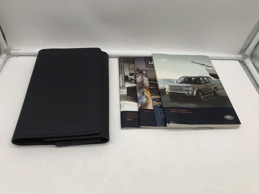 2013 Land Rover LR4 Owners Manual Set with Case OEM R01B20016