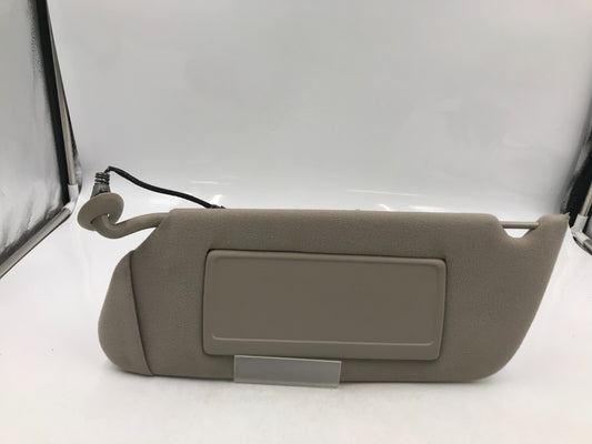 1998-1999 Cadillac Deville Driver Sun Visor Gray Illuminated OEM E01B41081