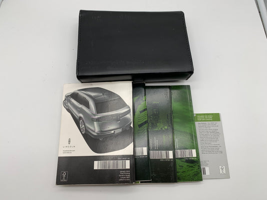 2012 Lincoln MKT Owners Manual Set with Case OEM C03B44003