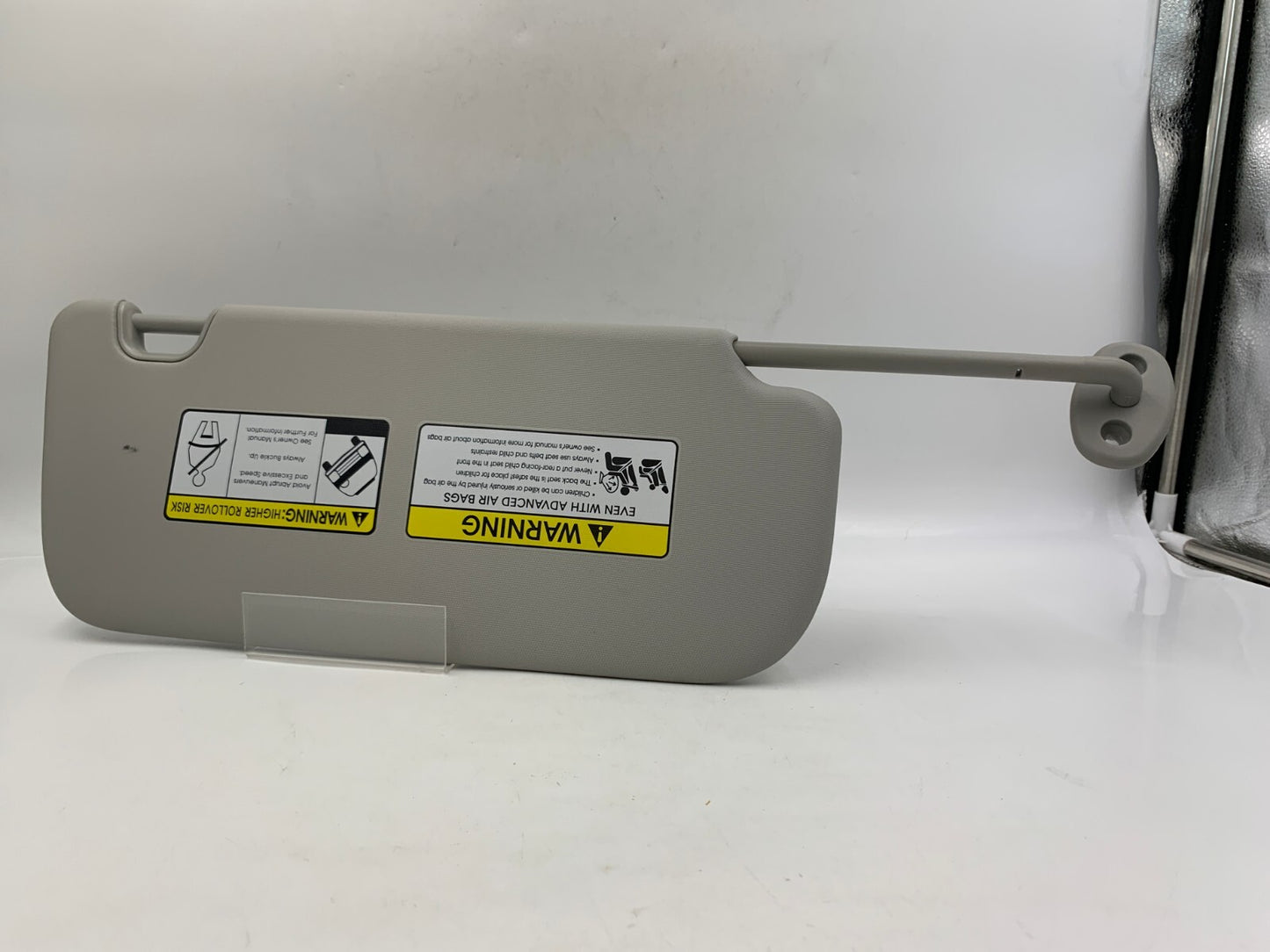 2014-2019 Kia Soul Driver Sun Visor Gray Illumination OEM A01B07059