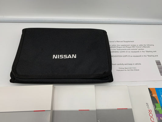 2016 Nissan Rogue Owners Manual Set with Case OEM B04B27013