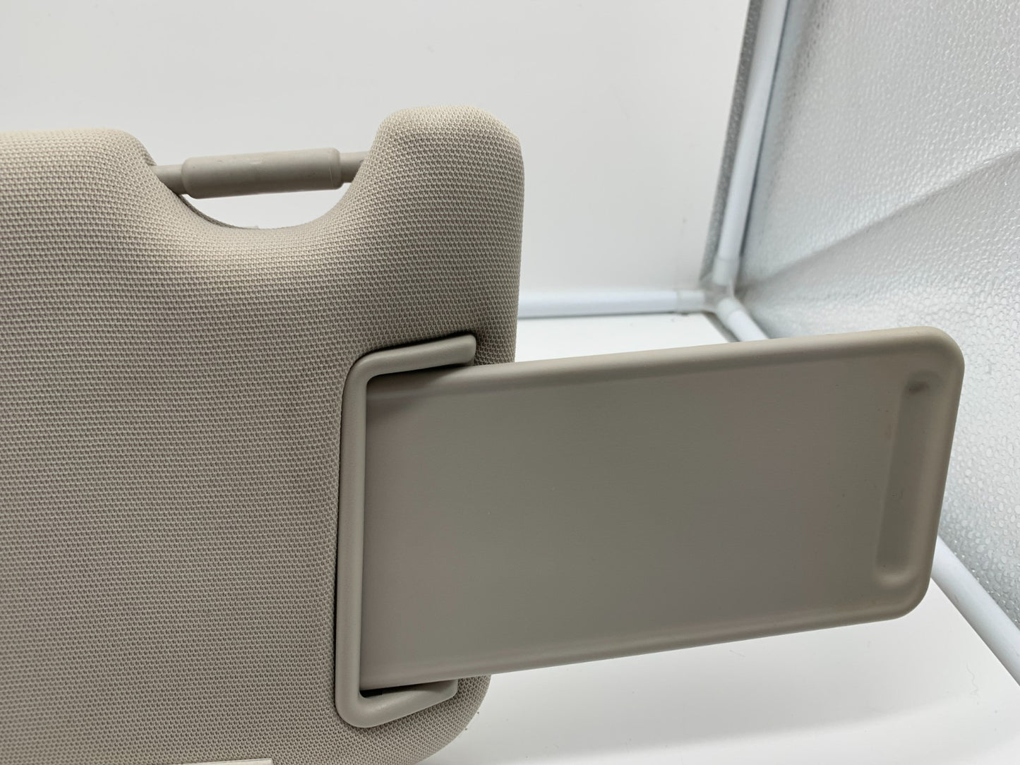 2010-2014 Subaru Legacy Passenger Sun Visor Gray Illuminated OEM C02B26003