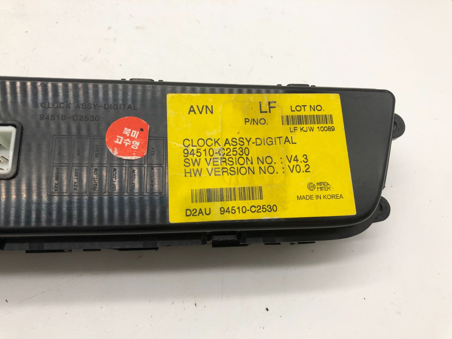 2015-2017 Hyundai Sonata AC Heater Climate Control Unit OEM B03B46046