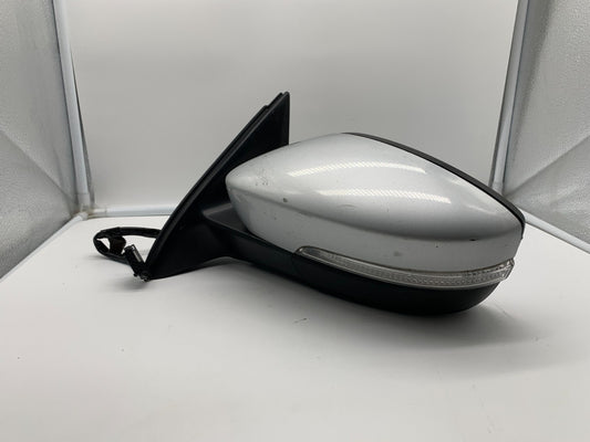 2011-2014 Volkswagen Jetta Driver Side View Power Door Mirror Silver C03B66014