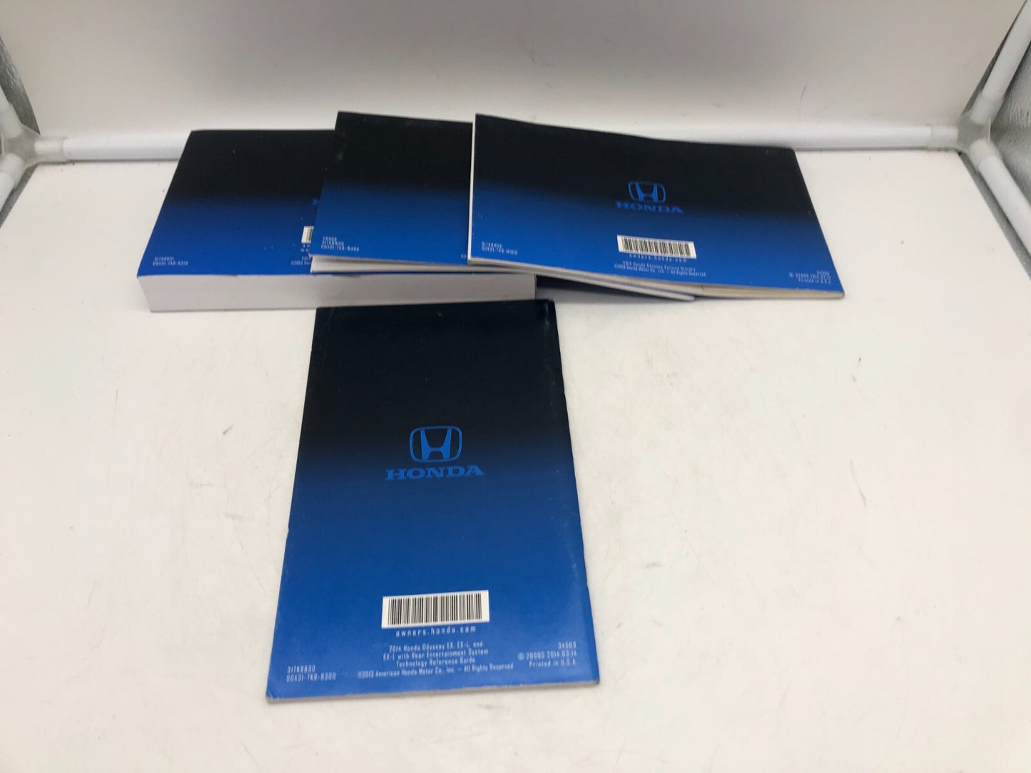 2014 Honda Odyssey Owners Manual Set OEM C02B46003