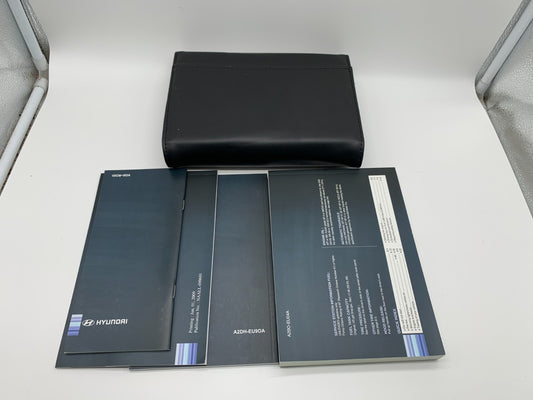 2010 Hyundai Santa FE Owners Manual Set with Case OEM B04B49013