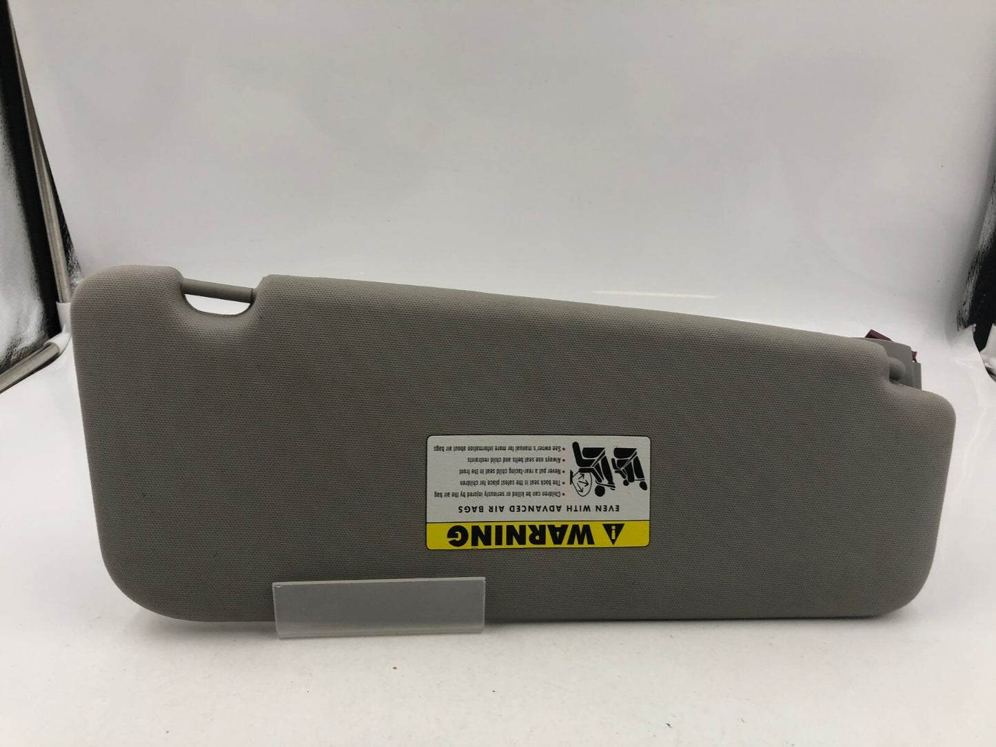 2008-2010 BMW 528i Driver Sun Visor Illuminated Gray OEM B01B16037