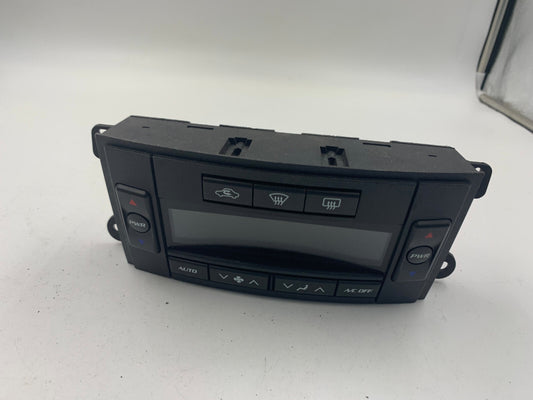 2007 Cadillac CTS AC Heater Climate Control OEM B33005