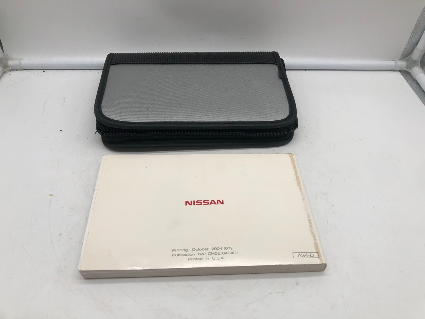 2005 Nissan Maxima Owners Manual with Case OEM A01B02004