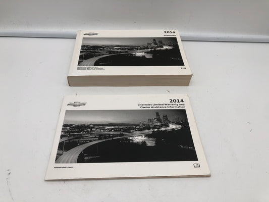 2014 Chevrolet Silverado Owners Manual Set OEM A04B54045