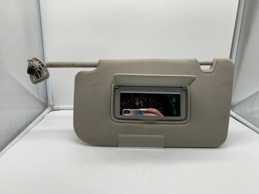 2018-2020 Nissan Rogue Driver Sun Visor Gray Illuminated OEM C03B59008