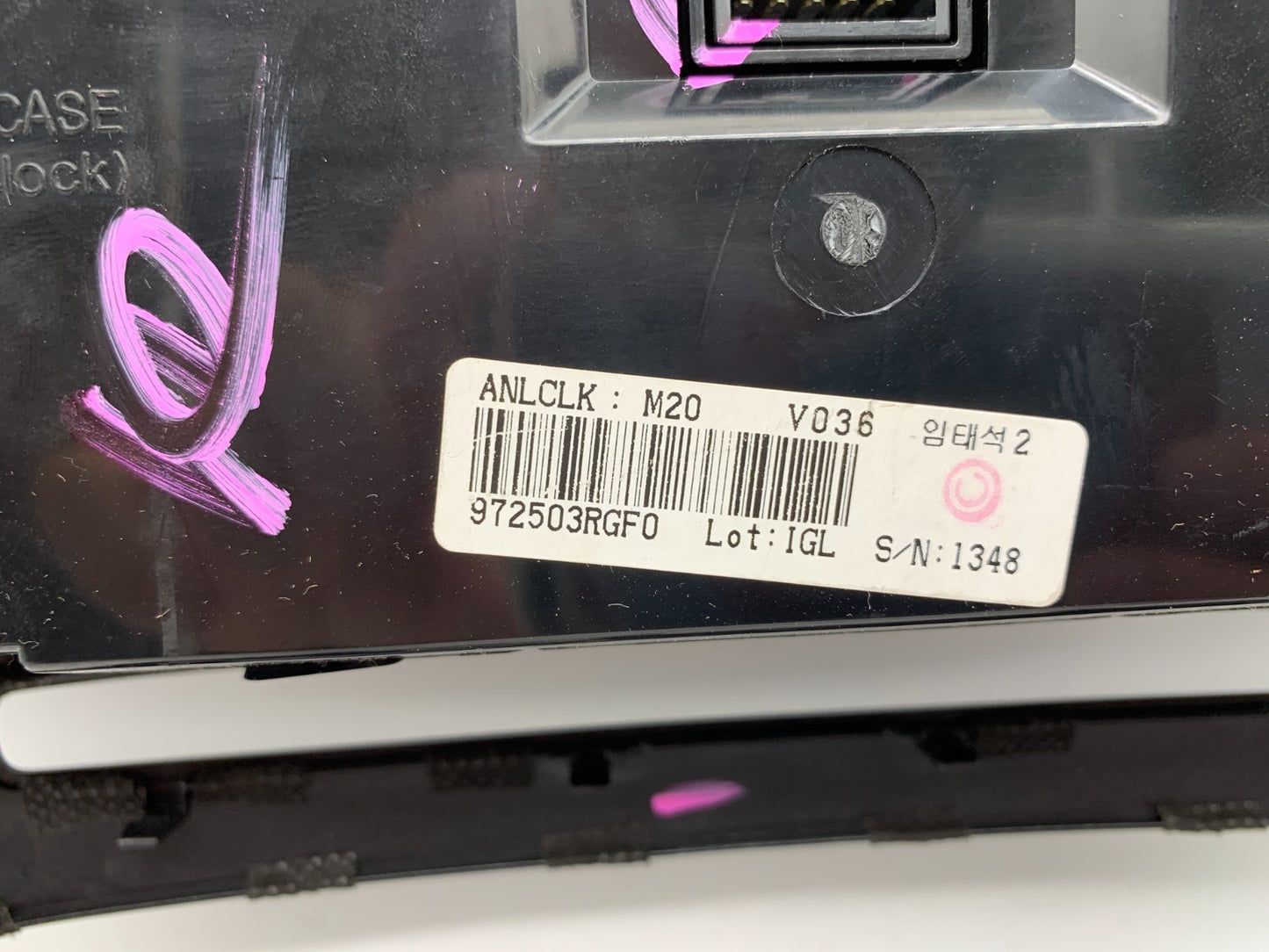 2014-2016 Kia Cadenza AC Heater Climate Control Unit OEM A03B40007