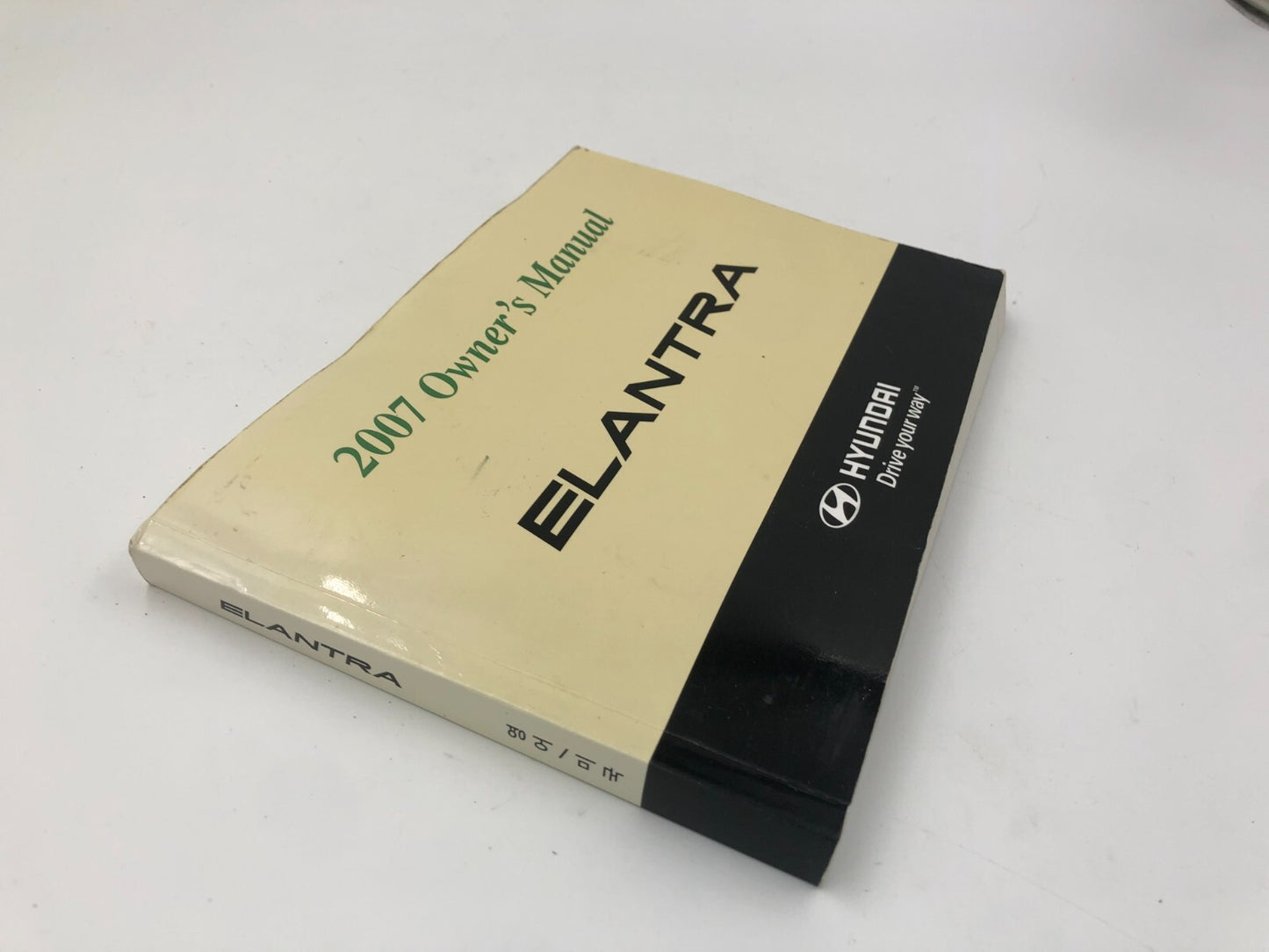 2007 Hyundai Elantra Owners Manual OEM C04B20060