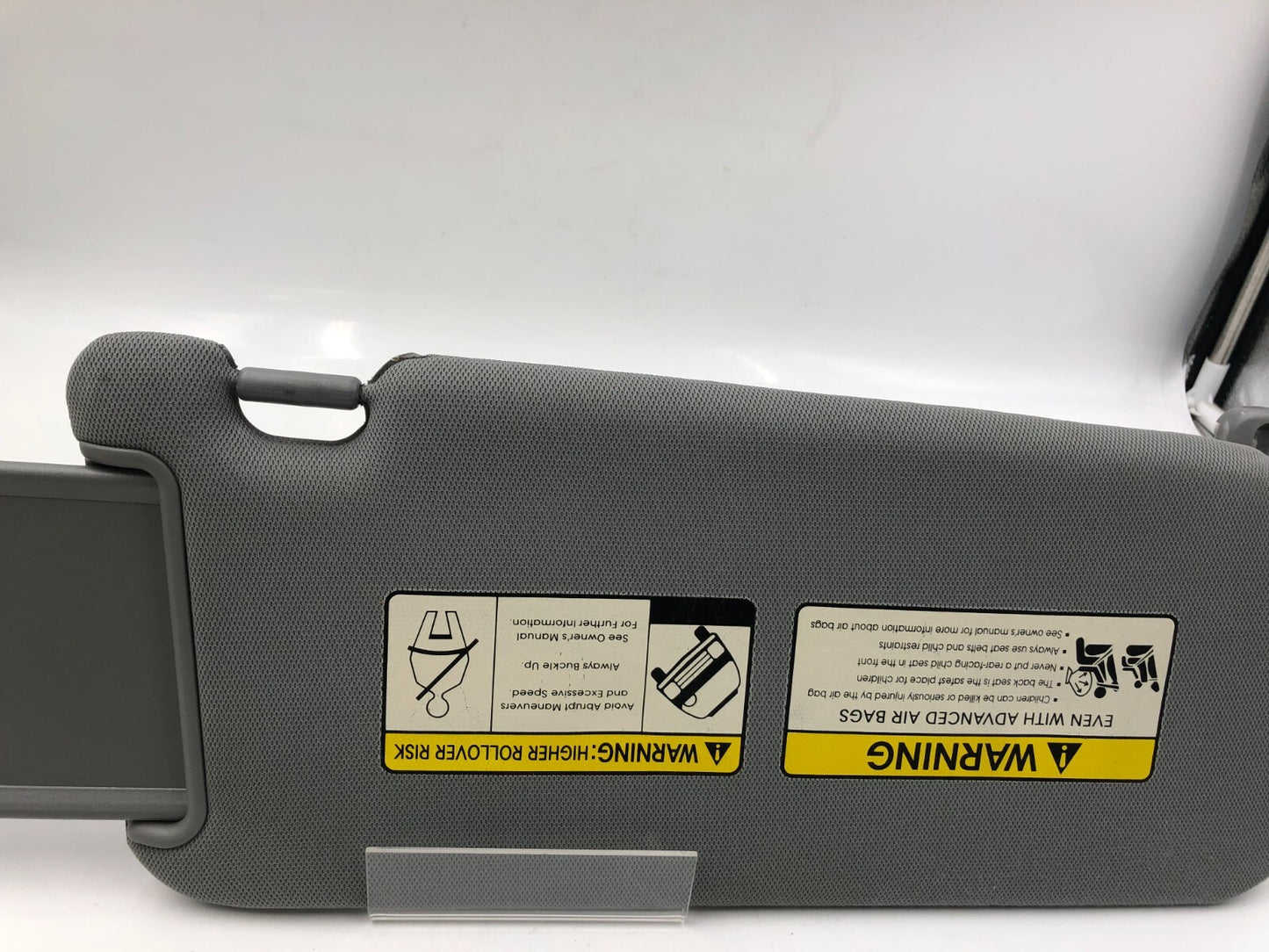 2011-2015 Kia Sorento Driver Sun Visor Gray OEM B02B03024