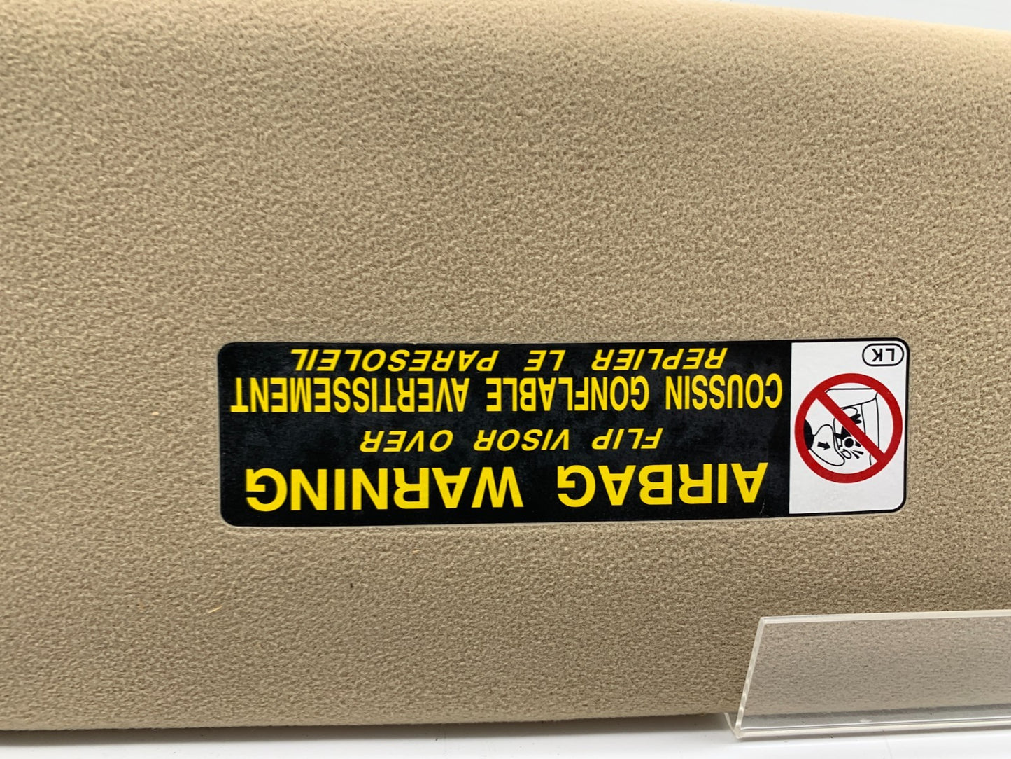 2001-2006 Lexus GS300 Driver Sun Visor Gray Illuminated OEM B03B46053