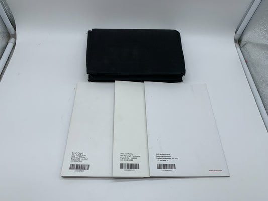 2013 Audi A5 Sedan Owners Manual Set with Case OEM C04B59024