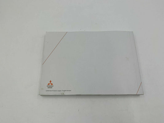 2017 Mitsubishi Lancer Owners Manual Set OEM A01B29067