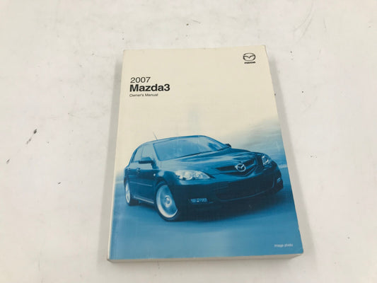 2007 Mazda 3 Owners Manual OEM E01B67010