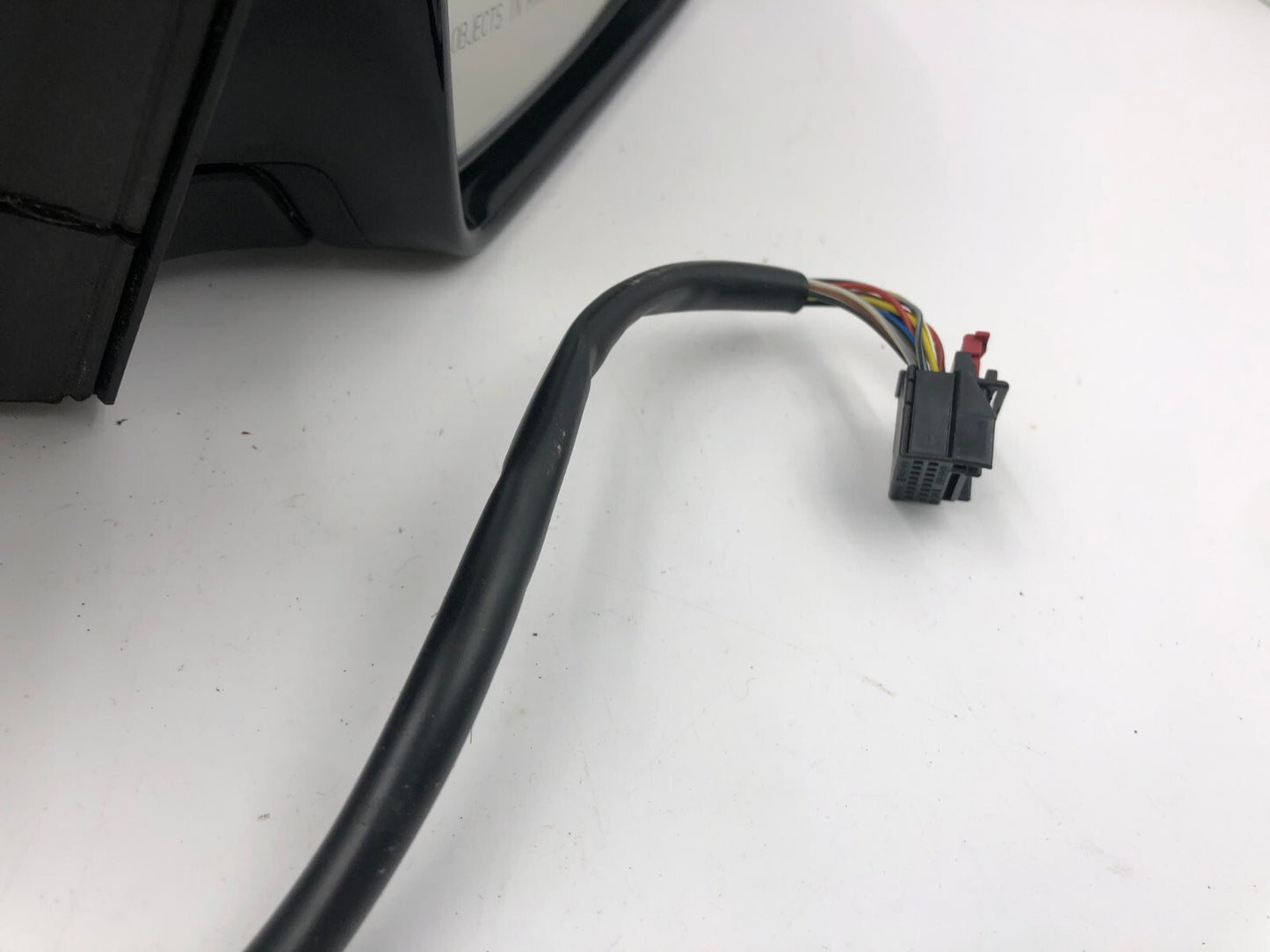 2009 Audi A4 Passenger Side View Power Door Mirror Black OEM C03B30021