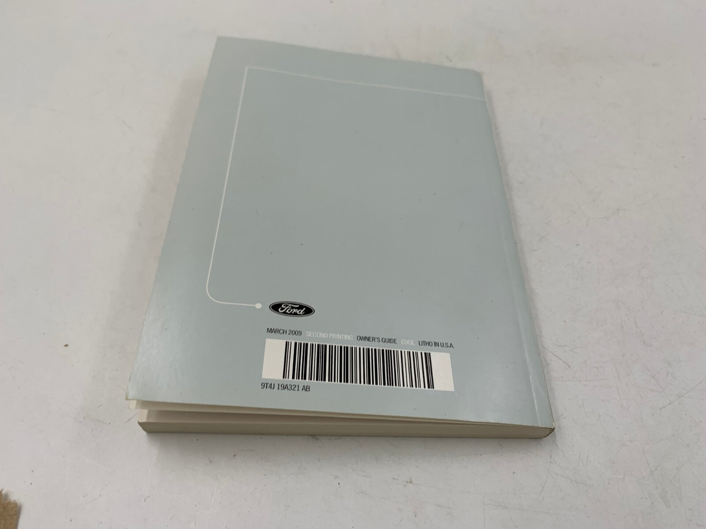 2009 Ford Edge Owners Manual Set with Case OEM E03B40032