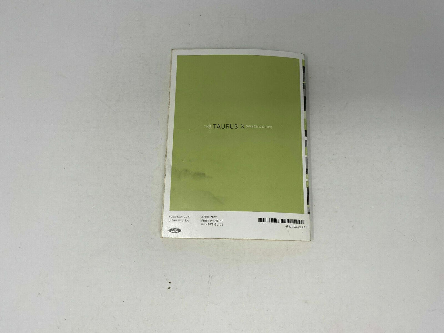 2008 Ford Taurus Owners Manual OEM