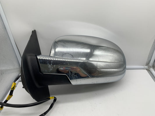 2009-2014 Chevrolet Silverado 1500 Driver Power Door Mirror Chrome OEM A01B46001
