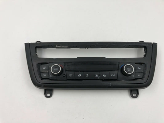 2012-2014 BMW 328i AC Heater Climate Control Unit OEM A02B17024