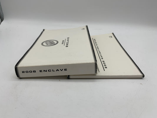 2008 Buick Enclave Owners Manual Set OEM A02B44062