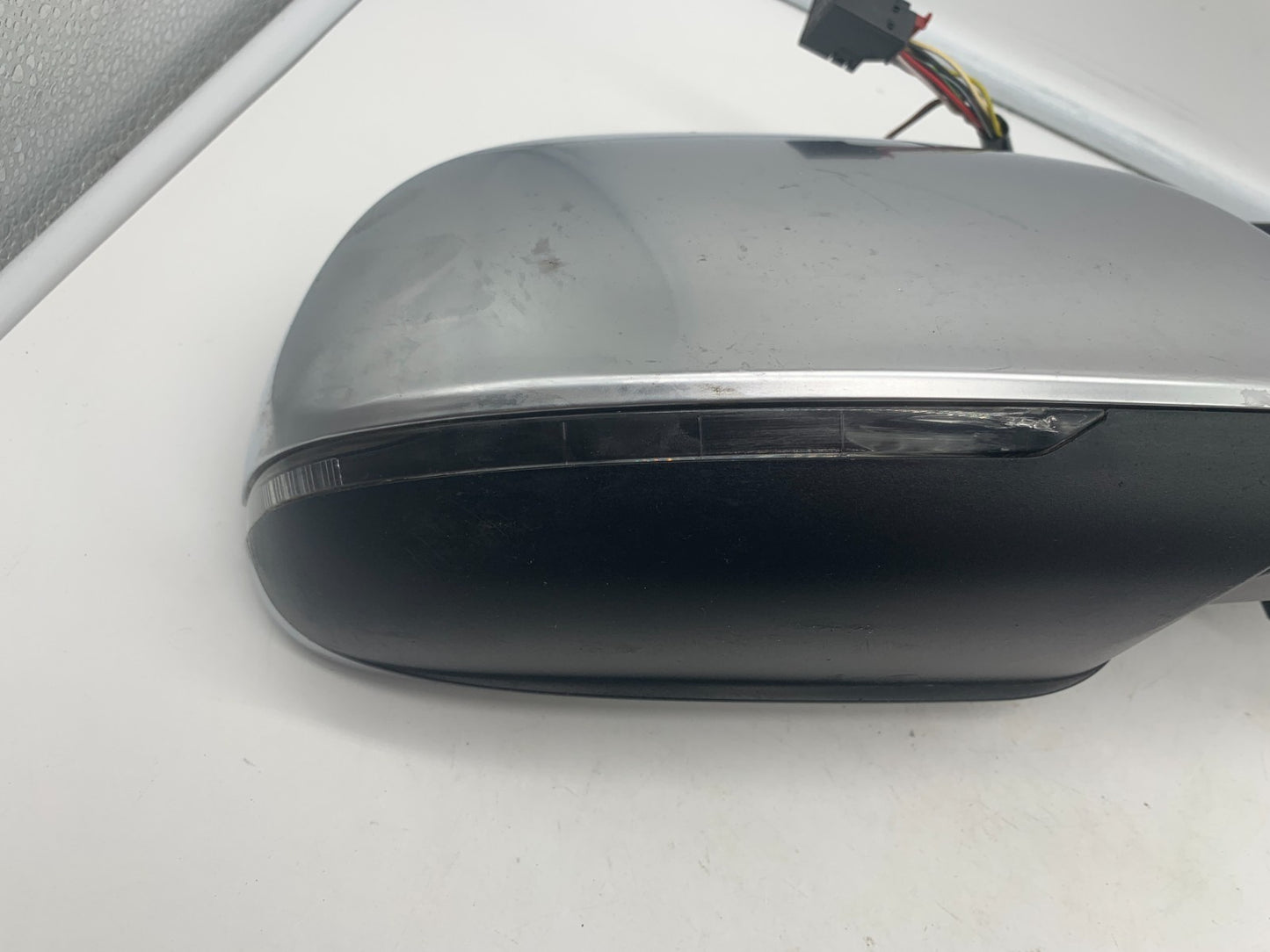 2009-2014 Audi S5 Passenger Side View Power Door Mirror Silver OEM