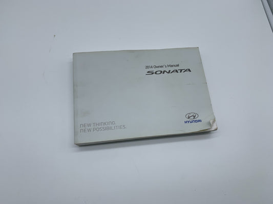 2014 Hyundai Sonata Owners Manual OEM C04B40011
