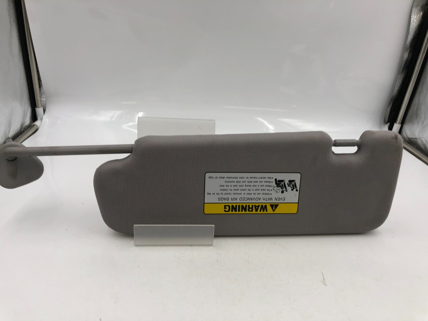 2011-2015 Hyundai Sonata Passenger Sun Visor Gray Illuminated OEM C03B19065