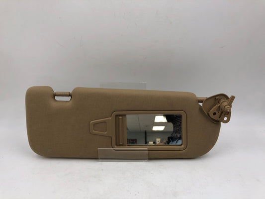 2011-2015 Hyundai Sonata Passenger Sun Visor Brown OEM D04B05006