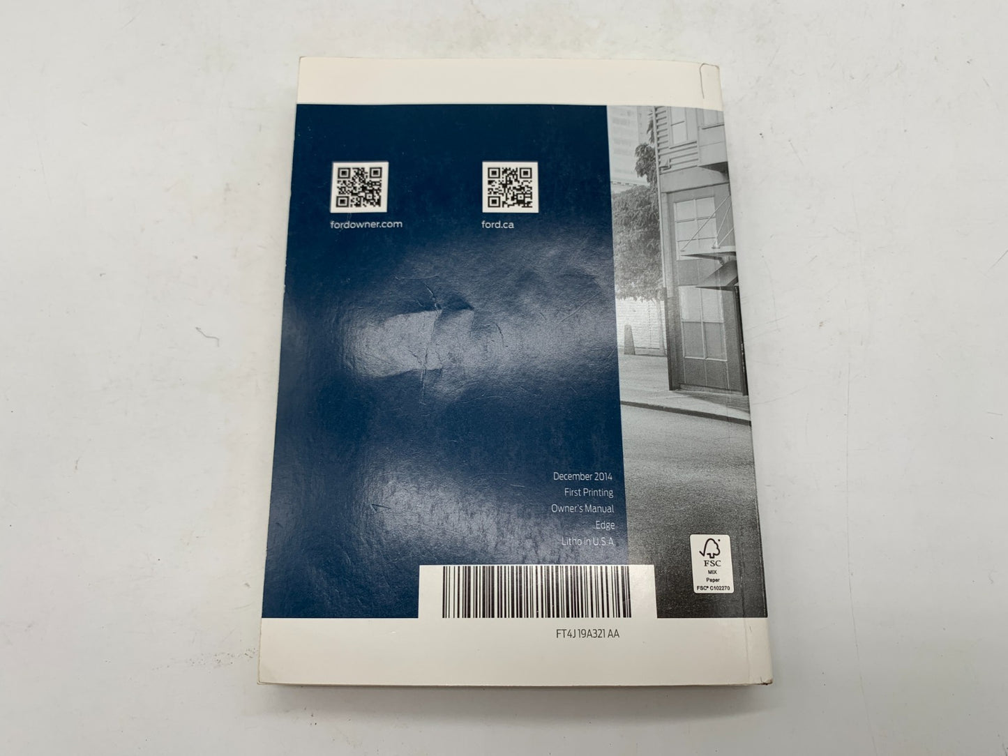 2015 Ford Edge Owners Manual Set OEM D04B34005