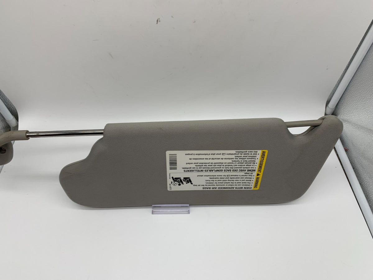 2016-2016 Chevrolet Impala Passenger Sun Visor Gray OEM B03B17014
