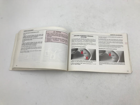 2002 Lexus GS430 GS300 Owners Manual OEM B01B01002