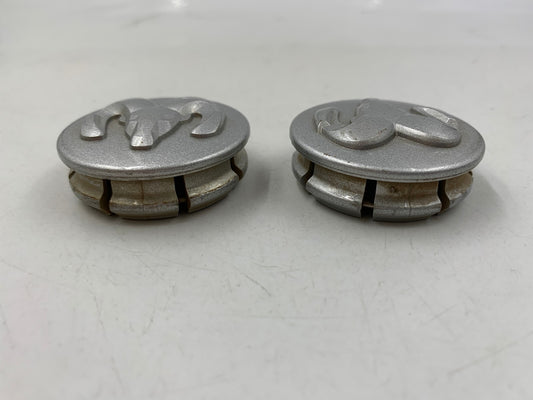 Dodge Rim Wheel Center Cap Set of Two Gray OEM D02B25069