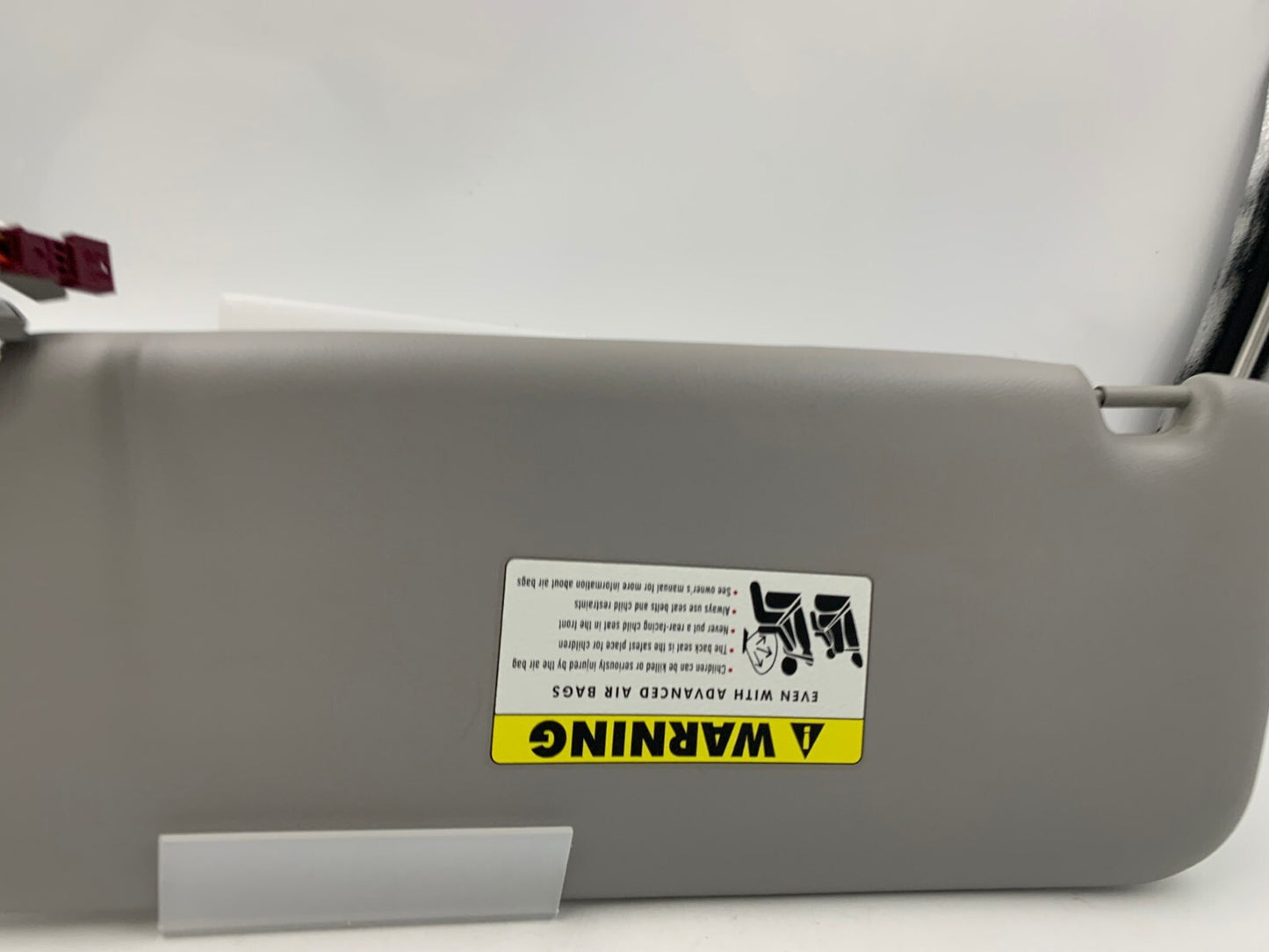 2008-2009 BMW 535i Passenger Sun Visor Gray OEM D04B03081