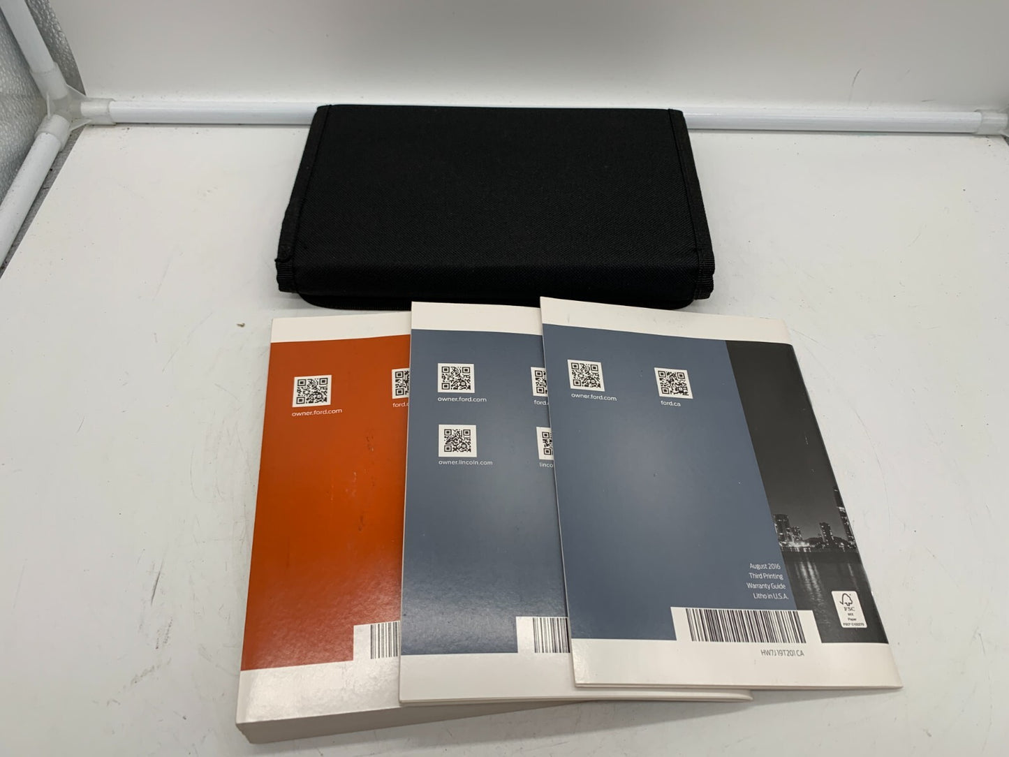 2017 Ford Fusion Owners Manual Set Includes Case OEM