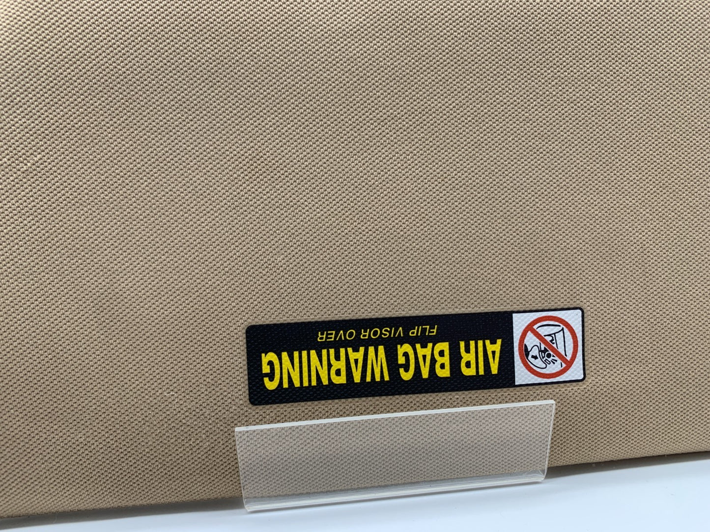 2006-2010 Honda Odyssey Passenger Sun Visor Tan Illuminated OEM A02B31002