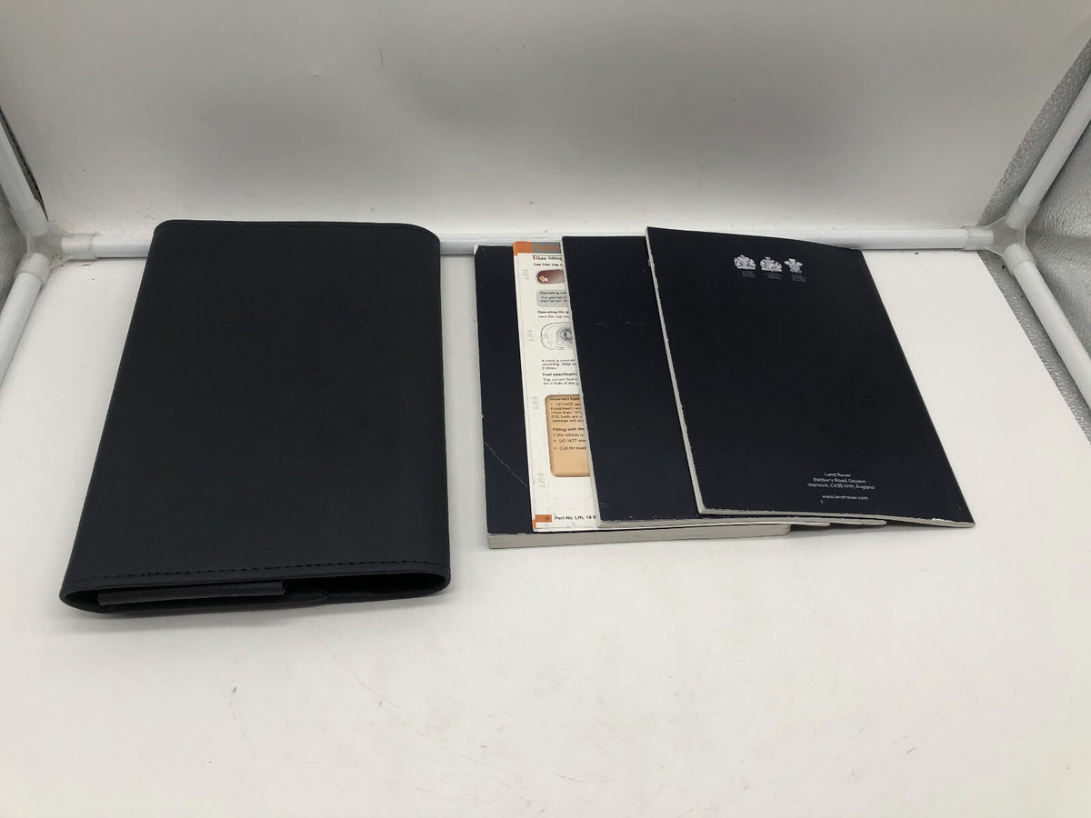 2013 Land Rover LR4 Owners Manual Set with Case OEM R01B20016