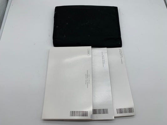 2018 Nissan Versa Sedan Owners Manual Set with Case OEM B02B56006